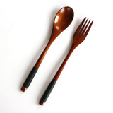 New Style Wooden Tableware Bamboo Kitchen Cooking Tool Soup Teaspoon Catering Cozinha Cozinhar Dinnerware Accessories