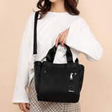 Women's Casual Color Matching Waterproof Nylon Bag Multi-pocket Zipper Handbags