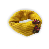 New Style Winter Warm Woolen Snood Scarf Newborn Kids Baby Knitted Neckerchief Scarf 2-7Y