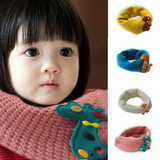 New Style Winter Warm Woolen Snood Scarf Newborn Kids Baby Knitted Neckerchief Scarf 2-7Y