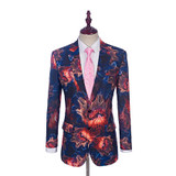 New Style Prom Suits Custom Made 2018 New Groom Tuxedos Slim Fit Men Suits For Wedding Man clothes 3 PSC (Jacket+pants+vest)