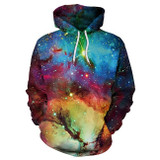 New Style Hoodies Sweatshirts Galaxy Space 3D Printed Hoodie Hooded Hoody Bts
