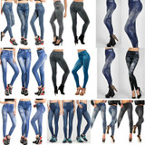 New Style Fashion Hot Sexy Women Jean Skinny Jeggings Stretchy Slim Fit Leggings Skinny Pants Trousers
