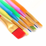 New Style 6Pcs Fondant Cake Decorating Painting Brush Sugar Craft Diy Tool Flower Modeling Kitchen Accessory