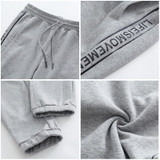 Pioneer Camp New fashion printed sweatpants men brand-clothing autumn casual pants male top quality grey black joggers AZZ701278
