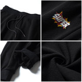 Pioneer Camp new black joggers men brand clothing casual pants for men quality 100% cotton trousers male sweatpants AWK702255