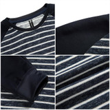 Pioneer Camp New arrival hoodies men brand clothing fashion striped sweatshirts male top quality 100% cotton tracksuit AWY703060