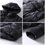 Pioneer Camp long camouflage down jacket men brand clothing fashion winter thick warm duck down coat male top quality AYR705309
