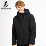 Pioneer Camp fashion thicken warm winter down jacket men brand clothing hooded white duck down coat male top quality AYR705106 Pioneer Camp fashion thicken warm winter down jacket men brand clothing hooded white duck down coat male top quality AYR705106