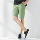 Pioneer Camp Casual Shorts Men brand clothing summer Breathable Shorts male top quality stretch straight solid shorts 655117