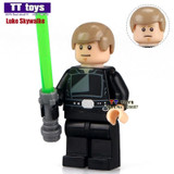 PG682 Anakin Skywalker Sith Face Single Sale 9494 Mini Dolls w/Cape &amp; Light Saber BuildingBlocks Kids Christmas Gift Toys PG8034