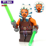 PG682 Anakin Skywalker Sith Face Single Sale 9494 Mini Dolls w/Cape &amp; Light Saber BuildingBlocks Kids Christmas Gift Toys PG8034