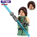PG682 Anakin Skywalker Sith Face Single Sale 9494 Mini Dolls w/Cape &amp; Light Saber BuildingBlocks Kids Christmas Gift Toys PG8034