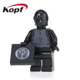 PG659 Building Blocks Super Heroes C-3PO Protocol Droid Shore Trapper Star Wars C3PO Bricks Model Education Gift Children Toys