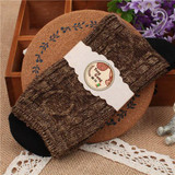 Feitong Vintage Fashion Autumn And Winter Women Casual Pile Of Socks  Cotton Female Socks Women Socks