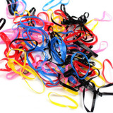 Feitong Kids Elastic Hair Bands For Girls Colorful Scrunchy Hair Rope Ponytail Girls Rubble Band Kids Accessories Drop Shipping