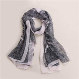 Feitong Fashion Vintage Silk Scarf Women Lady Long Soft Chiffon Scarf Wrap Shawl Stole Brand Scarves echarpes foulards femme