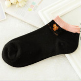 feitong Besting New Arrival Sock Slippers 1Pair Unisex Comfortable Stripe Cotton Sock Slippers Short Ankle Socks
