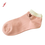 feitong Besting New Arrival Sock Slippers 1Pair Unisex Comfortable Stripe Cotton Sock Slippers Short Ankle Socks