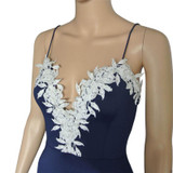 Feitong 2017 Summer Party Dresses Women Sexy Strappy Deep V Neck Lace Bodycon Bandage Knee-Length Dress vestidos feminino mujer