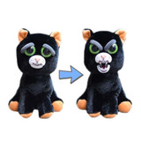 Feisty Pets Funny Change Face Plush Toys Animal Dolls Children Toys For Girls Prank Toy Christmas Gift Fast Shipping