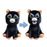 Feisty Pets Funny Change Face Plush Toys Animal Dolls Children Toys For Girls Prank Toy Christmas Gift Fast Shipping