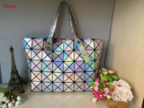 Fashion BAOBAO bag for Wome Diamond Geometry Lattice bag Tote women's handbags hologram laser bao bao bag famous logo inside