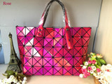 Fashion BAOBAO bag for Wome Diamond Geometry Lattice bag Tote women's handbags hologram laser bao bao bag famous logo inside