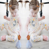 Cotton Newborn Infant Kids Baby Boy Girl Romper Floral Printed Toddler Kids Jumpsuit Clothes Bebek Outfits 0-24M