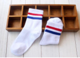Cotton japan korean style winter harajuku socks Casual striped short boot socks for Woman Girls