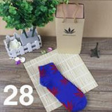 Cotton Germany's Harajuku Hip Hop Maple Leaf Socks Men's Street Boat Sock for women men's socks famous Weed Socks unisex