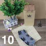 Cotton Germany's Harajuku Hip Hop Maple Leaf Socks Men's Street Boat Sock for women men's socks famous Weed Socks unisex