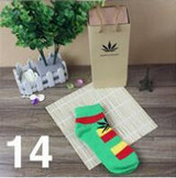 Cotton Germany's Harajuku Hip Hop Maple Leaf Socks Men's Street Boat Sock for women men's socks famous Weed Socks unisex