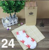 Cotton Germany's Harajuku Hip Hop Maple Leaf Socks Men's Street Boat Sock for women men's socks famous Weed Socks unisex