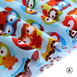 Cotton Fabric Printed Fabrics Patchwork For Sewing Quilt Scrapbooking Tissue Pattern Needlework Material Curtain Cloth Owl Set