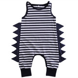 Cotton dinosaur Romper baby clothes Newborn Baby Boy Sleeveless Romper Jumpsuit Playsuit Outfit Clothes 0-24M Cotton dinosaur Romper baby clothes Newborn Baby Boy Sleeveless Romper Jumpsuit Playsuit Outfit Clothes 0-24M
