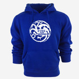Cotton blend game of thrones mens sweatshirt fleece casual winter is coming men hoodies and sweatshirt with hat 2016
