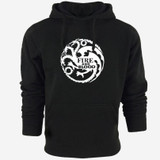 Cotton blend game of thrones mens sweatshirt fleece casual winter is coming men hoodies and sweatshirt with hat 2016