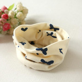 Cotton Baby Scarf Baby Bibs For Boys Girls Burp Cloths Baberos Lovely Kids Collars O Ring Neckerchief
