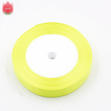 Cotton 25mm 25 Yard Silk Satin Organza Polyester Ribbon For DIY Wedding Christmas Handmade Decoration Webbing Crafts Gift Pack