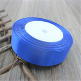 Cotton 25mm 25 Yard Silk Satin Organza Polyester Ribbon For DIY Wedding Christmas Handmade Decoration Webbing Crafts Gift Pack