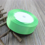 Cotton 25mm 25 Yard Silk Satin Organza Polyester Ribbon For DIY Wedding Christmas Handmade Decoration Webbing Crafts Gift Pack