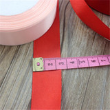 Cotton 25mm 25 Yard Silk Satin Organza Polyester Ribbon For DIY Wedding Christmas Handmade Decoration Webbing Crafts Gift Pack