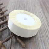 Cotton 25mm 25 Yard Silk Satin Organza Polyester Ribbon For DIY Wedding Christmas Handmade Decoration Webbing Crafts Gift Pack