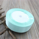 Cotton 25mm 25 Yard Silk Satin Organza Polyester Ribbon For DIY Wedding Christmas Handmade Decoration Webbing Crafts Gift Pack