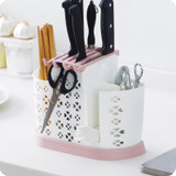 Home Tableware Knife Block Multifunction Plastic Knife Holder Chopsticks Holder Stand for knives Kitchen Accessories A-021