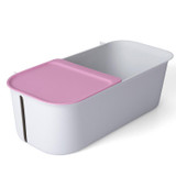 Home Storage Wall Suction Cup PP Cosmetic Shampoo Storage Rack Bathroom Organizer