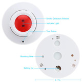 Home Security Stable Standalone Combination Carbon Monoxide Detector Test  Gas Alarm Sensor High Sensitive CO & Smoke Detector
