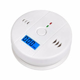Home Security 85dB Warning High Sensitive LCD Photoelectric Independent CO Gas Sensor Carbon Monoxide Poisoning Alarm Detector