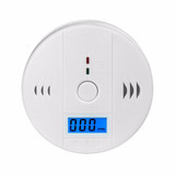 Home Security 85dB Warning High Sensitive LCD Photoelectric Independent CO Gas Sensor Carbon Monoxide Poisoning Alarm Detector